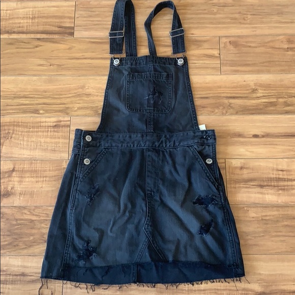hollister jean dress